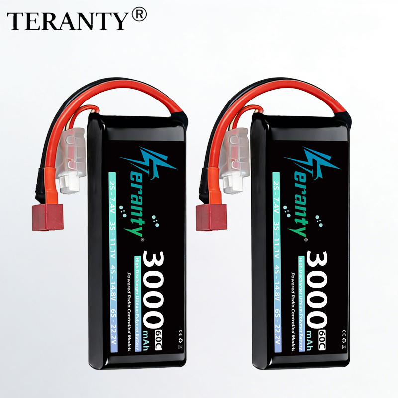 Rc Hobby Grade Car - Batterie Lipo TERANTY 2S 3000mAh 7.4V