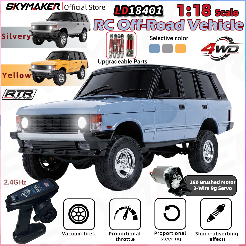Rc Hobby Grade Car - Voiture RC LDRC LD18401 1/18 4x4