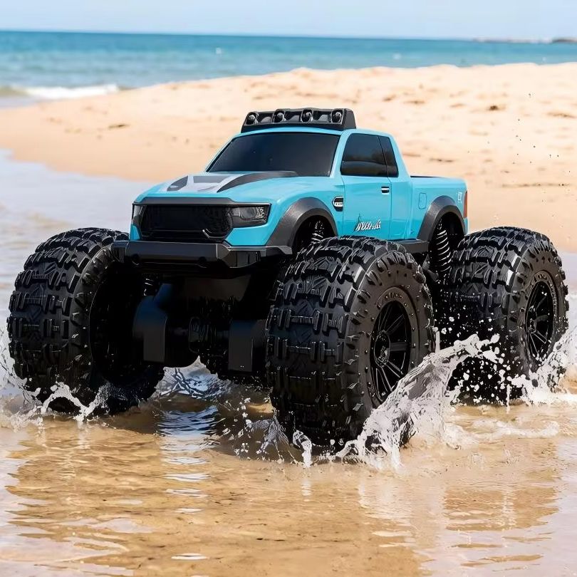 Rc Hobby Dump Truck - Voiture RC terrestre et eau 2.4G,