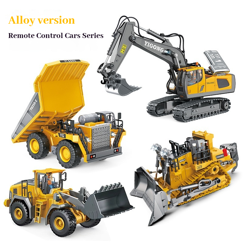 Rc Hobby Dump Truck - Véhicule d'ingénierie télécommandé en alliage YIGONG,