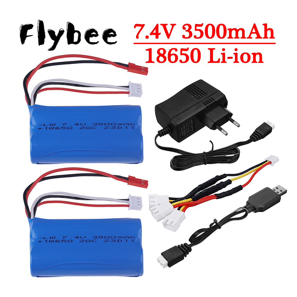 Rc Hobby Grade Car - Batterie lithium-ion Eddie 3000 améliorée, 3500mAh
