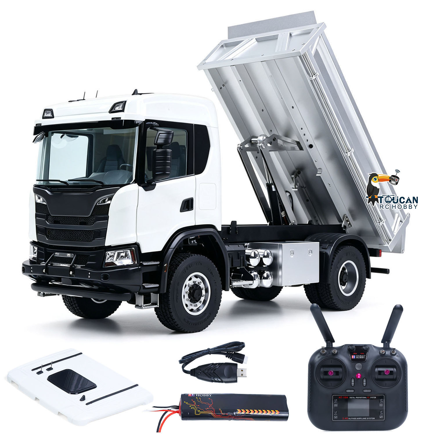 Camion benne télécommandé 4x4  - Rc Hobby Dump Truck avis et prix