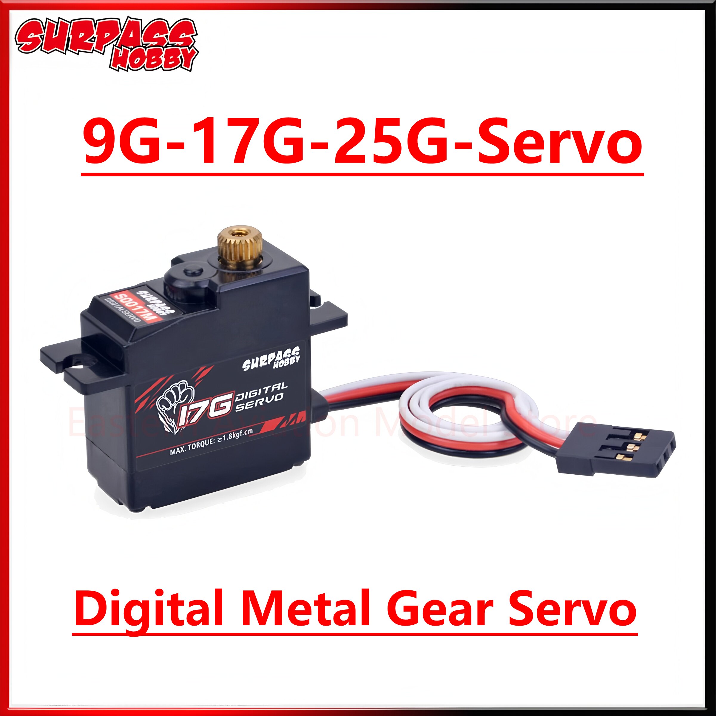 Surpass Hobby S009M 9G S0017M  - Rc Hobby Grade Car avis et prix